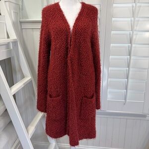 Lovestitch Rust Cozy Cardigan